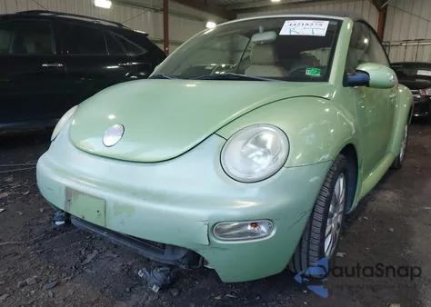 2005 Volkswagen New Beetle Gls from USA, damaged, VIN 3VWCM31Y15M304558